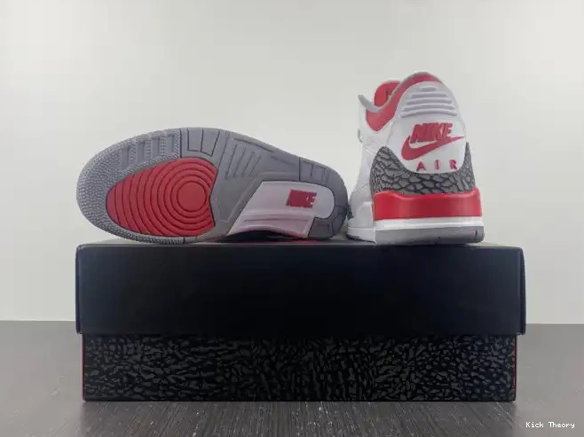 Kicked Out Shoe Store OG Jordan Fire Red Air 3 DN3707-160 0625